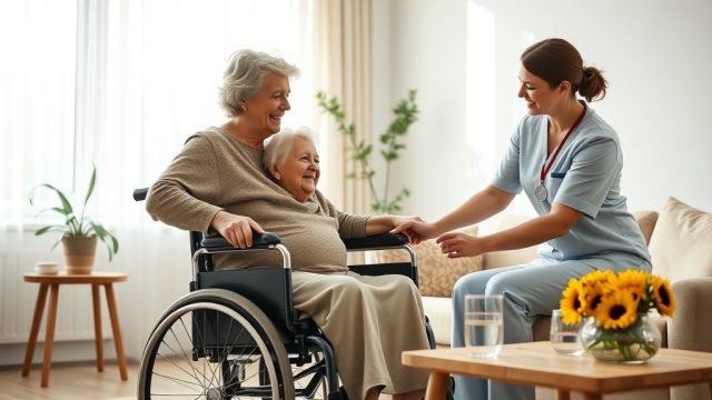 Pflegegrad 4: Pflege zu Hause oder im Pflegeheim?